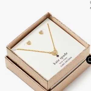 Kate spade necklace and earrings gift set - BNWT